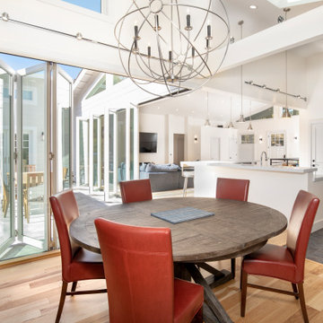 Walls Disappear Creating an Indoor/Outdoor Lifestyle with Zero Corner Bifolds