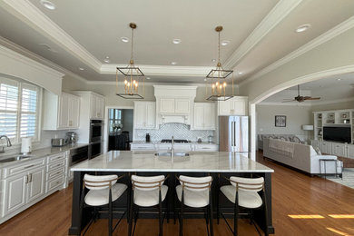 Inspiration for a transitional kitchen remodel in Other