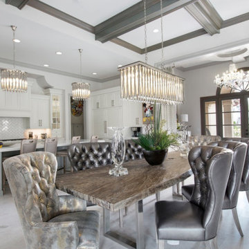 Disney Inspired Transitional Eclectic Home