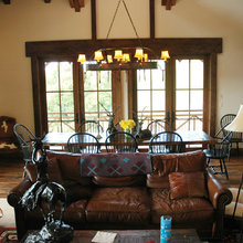 Rustic living & dining