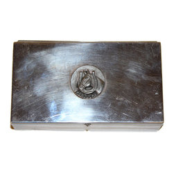 Silver Plated Horse Shoe Box - Products