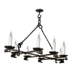 CH-205 Hand Made Iron Chandelier Designs - Chandeliers