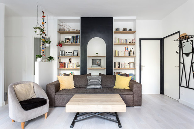 Современный Гостиная by Mon Concept Habitation | Paris, Lille, London