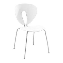 Stua - Globus Chair - Plastic/Stainless | DWR - Dining Chairs