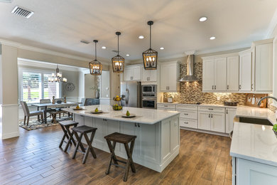 Example of a kitchen design in Tampa