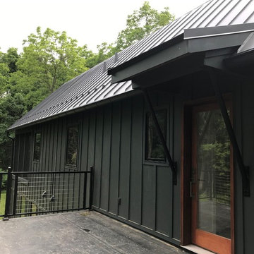 Shepherdstown, Contemporary, Modern Farmhouse in the forest