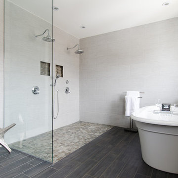 Contemporary - Wet bathroom for 2