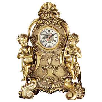 Saint Remy Cherub Clock