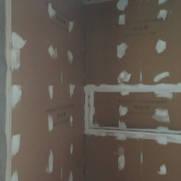 Current Canton water damaged main floor and Bathroom renovation