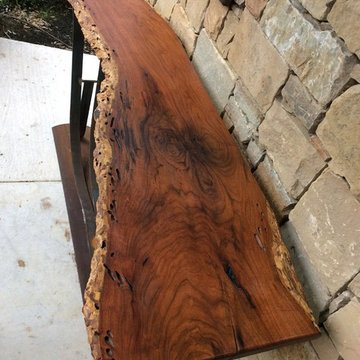 Mesquite Live Edge Entry Table