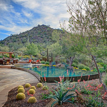 Southwestern landscaped pools