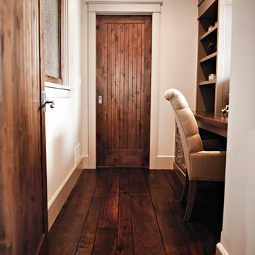 Knotty Alder One Panel V-Groove