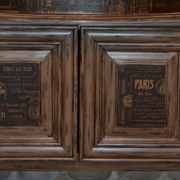 Powder Bath Room - Cabinets