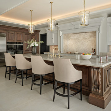Kitchen island design