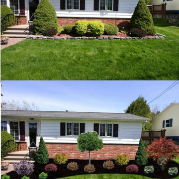 Flower beds