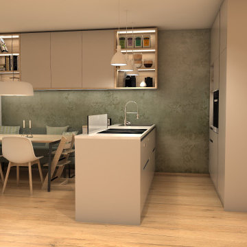 Mini Küche mit Essbereich - Ferienwohnung Österreich