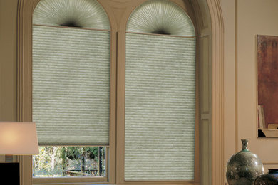 Duette® honeycomb shades with Cordlock