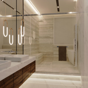 Silver Travertine