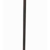 CARRELL, Tiffany-Style 3 Light Roses Floor Lamp, 20" Shade