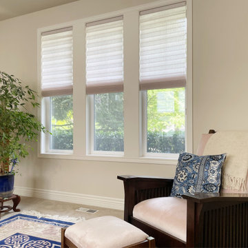 Stylish Living RHunter Douglas VIgnette Roman Shades | Amazing Blinds by Armi