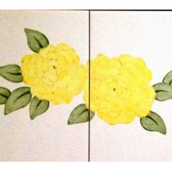 Flower tiles - Tile Murals