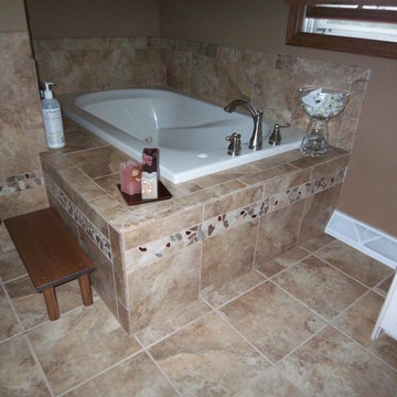 Enlarging shower