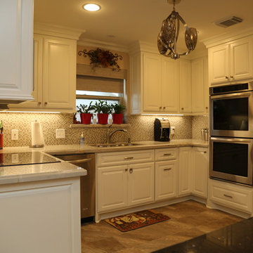 Kiamesha kitchen, living room remodel.