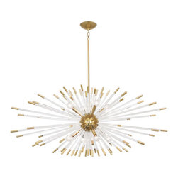 Robert Abbey - Robert Abbey Andromeda Oval Chandelier - Chandeliers