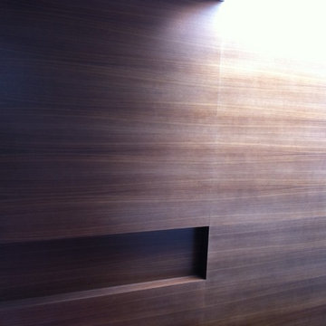 Walnut Wall
