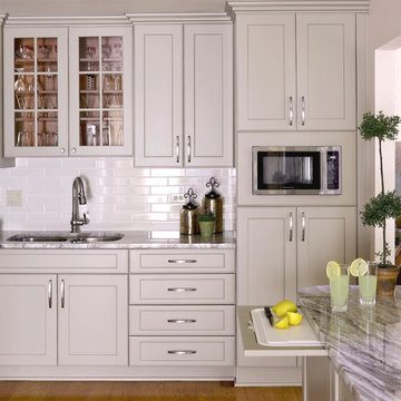 Chicago Aging in Place Kitchen. Designed by Fred M Alsen of fma Interior Design