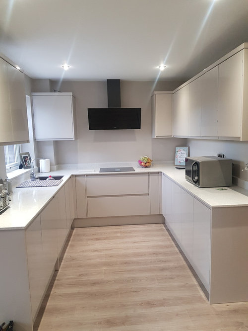 new cashmere gloss kitchen | Houzz UK