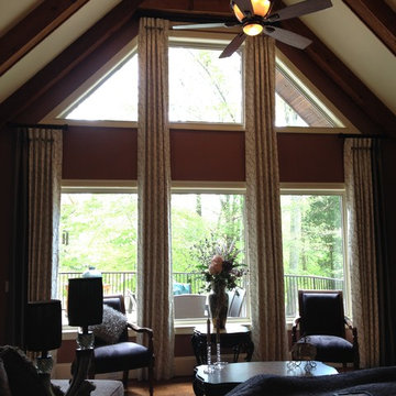 Custom work by Kim's Curtains