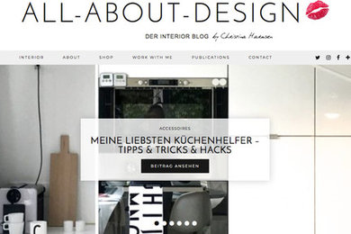 ALL-ABOUT-DESIGN der Interior Blog in brandneuem Design