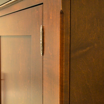 Automated TV Lift Cabinet in Solid Cherry (The Richmond)