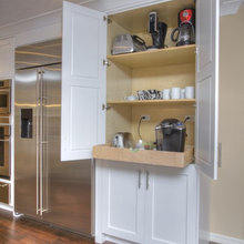 what a good idea-hides the mini appliances yet are easy to use