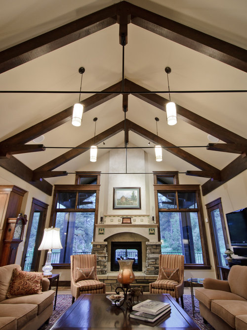 Vaulted Ceiling Beams | Houzz