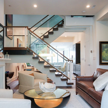Project #68 | Ultra-Modern Staircase with Glass Landings