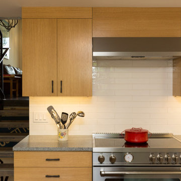 'Brutalist' Inspired Mountain Condo