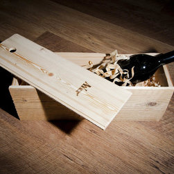 Reclaimed Wood Wine Box - Home Decor