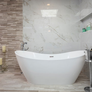 Elegant Master Bathroom in Los Angeles, CA