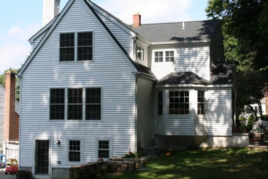 Inspiration for a timeless exterior home remodel in New York