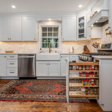 Transitional Kitchen & Mudroom Design West Chester, PA