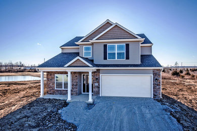 Transitional exterior home idea in Other