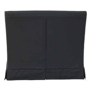 ATLANTIC BEACH DINING BENCH - CHARCOAL LINEN