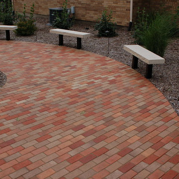 Clay Brick Courtyard