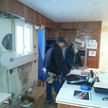 Stacy M Custom Kitchen Flooring + Bump out