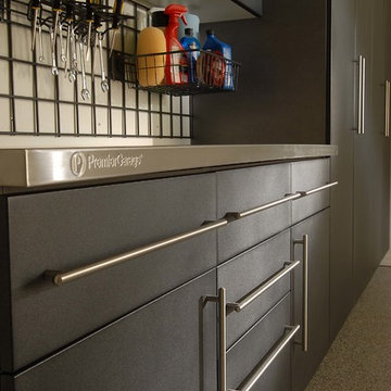 Garage Cabinets & Work Station (Slate Powder Coat)