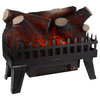 Northwest LED Electric Log Heater Insert for Fireplaces