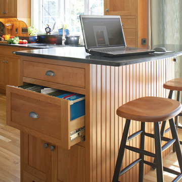 Mood Setting Traditional Cabinets