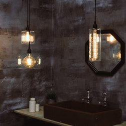 Clear Bathroom Pendant Cluster - Pendant Lighting